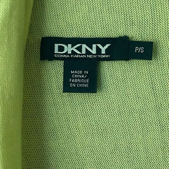 DKNY Open Front High-low Asymmetrical Cardigan Sweater Shrug - Picture 3 of 4